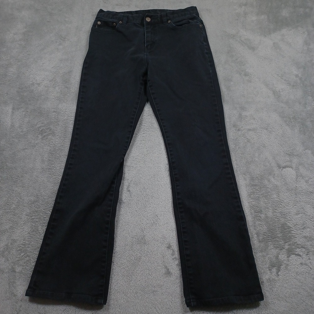 Lauren Ralph Lauren Jeans Womens 4 Black Denim Casual Preppy Pockets